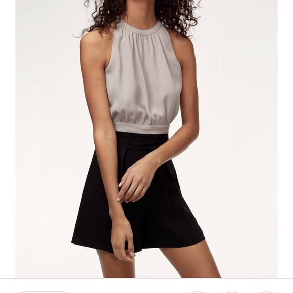 Aritzia Tops - Open back blouse - Wilfred